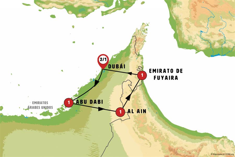 Dubai y lo mejor de Emiratos Árabes
