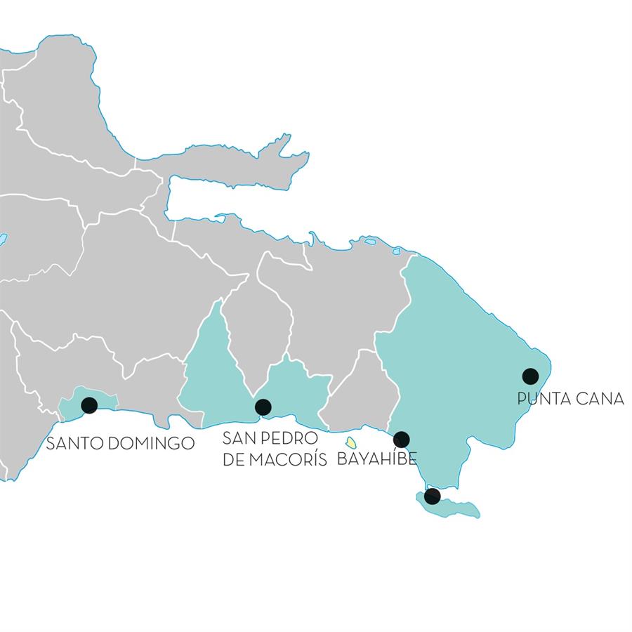Santo Domingo, Bayahíbe y Punta Cana'23CV.México/Caribe