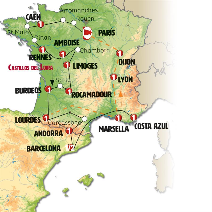 Toda Francia 2024 Europa Atlántica