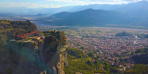 Atenas- Kamena Vourla- Kastraki- Meteoras- Kalambaka.