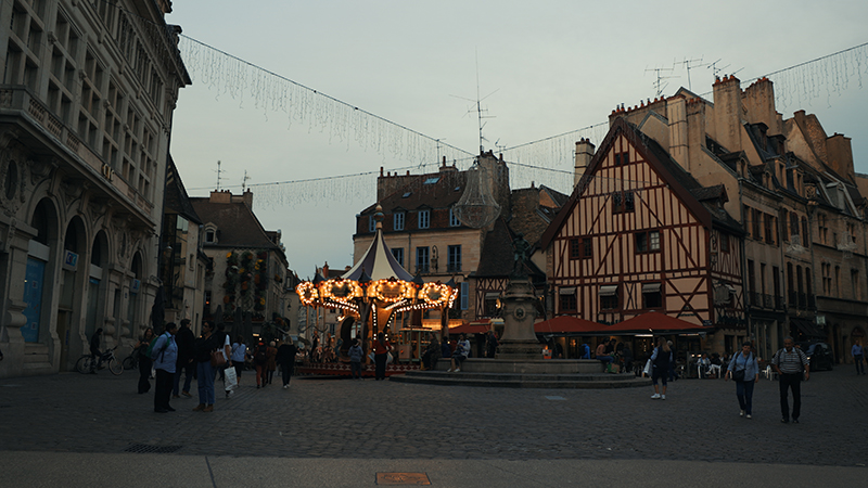 Lyon- Tournus- Beaune- Castillo de Savigny- Dijon.