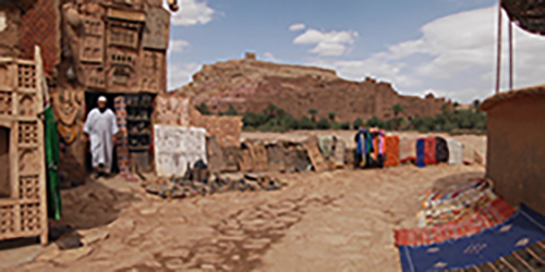 Marrakech- Ait Benhadou-Ouarzazate- Boumalne Dades.