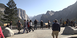 Fresno- Yosemite- San Francisco.